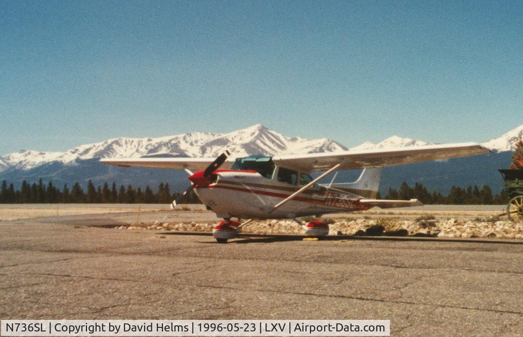 N736SL, 1977 Cessna R172K Hawk XP C/N R1722752, Hawk at Lake County Airport Leadville CO