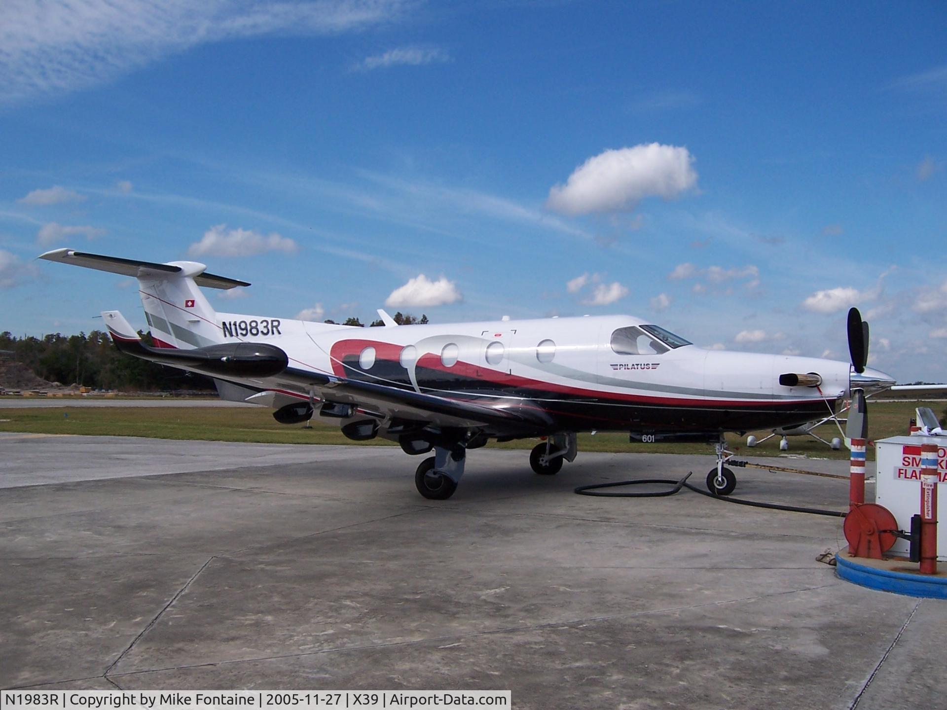 N1983R, 2007 Pilatus PC-12/47 C/N 799, Taken at Tampa North Aero Park (X39)