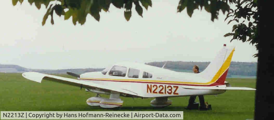 N2213Z, Piper PA-28-181 C/N 287990405, one year after ferry from Illinois to Germany