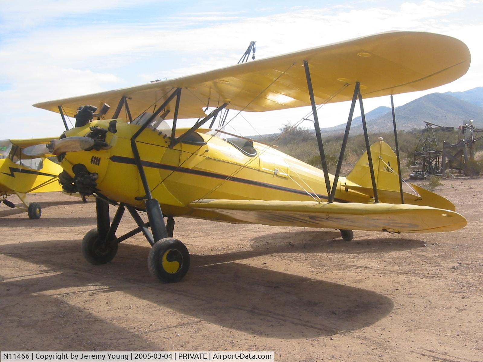N11466, 1931 Waco INF C/N 3519, Waco INF Before Restoration