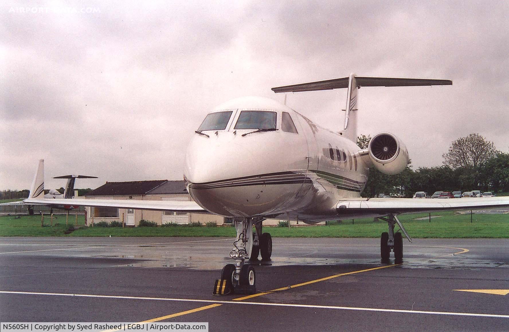 N560SH, 1983 Gulfstream Aerospace G-1159A Gulfstream III C/N 404, N560SH @ GA Terminal Staverton Airport