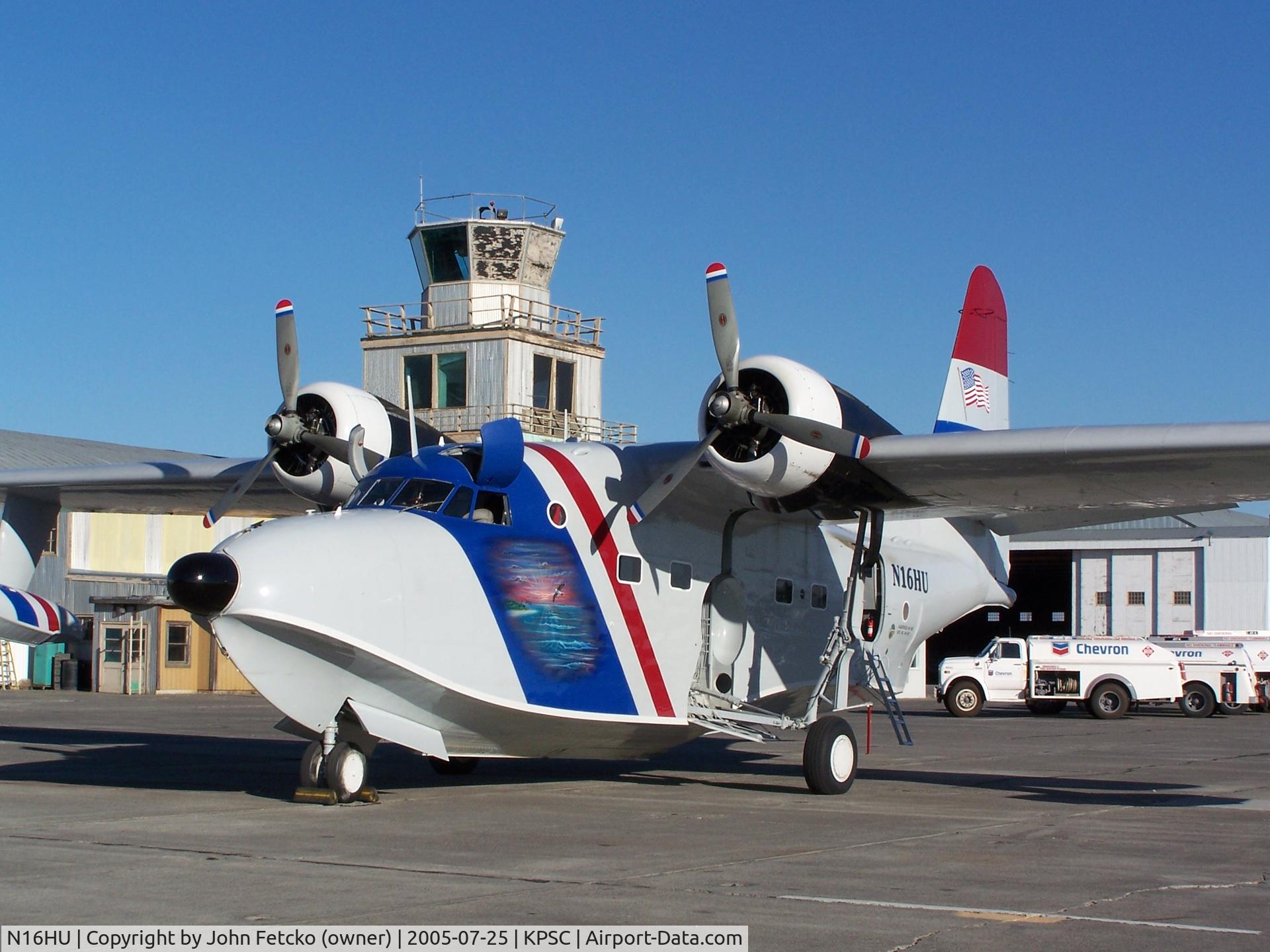 N16HU, 1951 Grumman HU-16B Albatross C/N G-55, N16HU at Pasco, Wa.