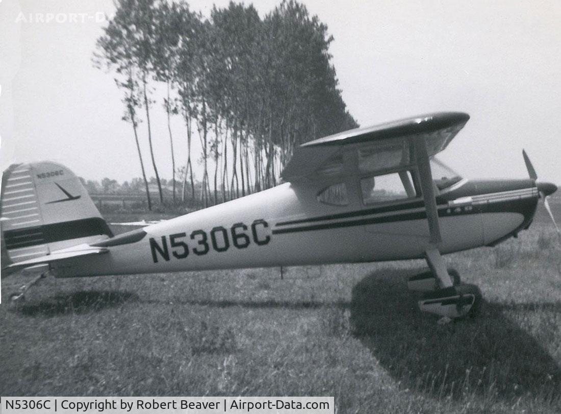 N5306C, 1950 Cessna 140A C/N 15426, Cessna 140 took in Italy in 1964