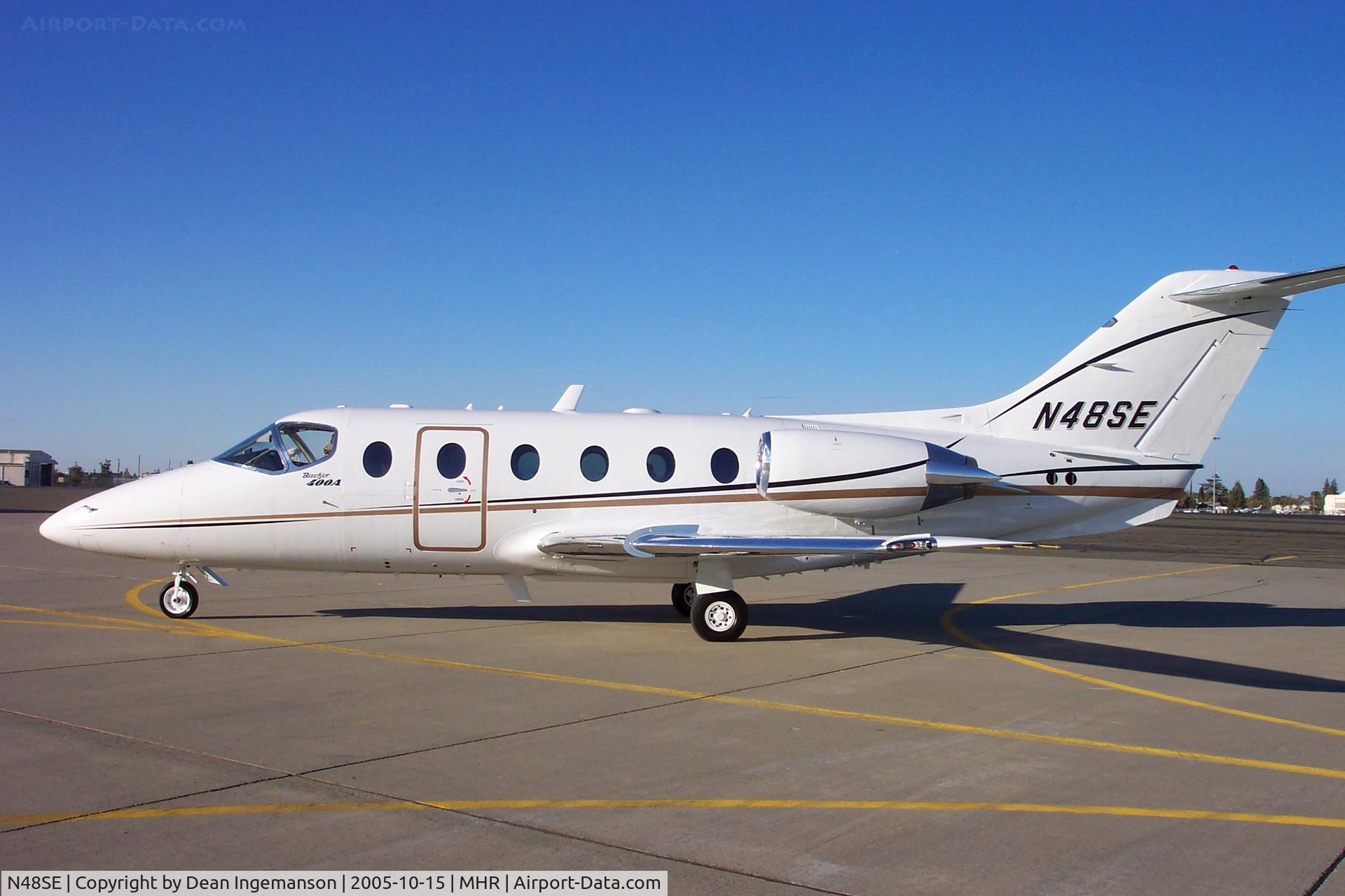 N48SE, 1992 Beech 400A Beechjet C/N RK-48, Mather Airport, Sacramento, CA