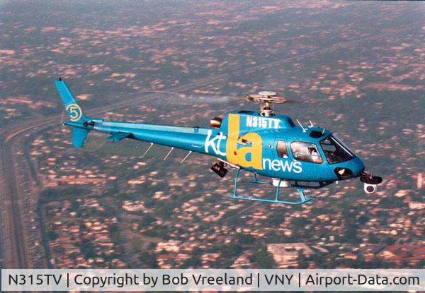 N315TV, 1994 Eurocopter AS-350BA Ecureuil C/N 2822, KTLA News Chopper 5