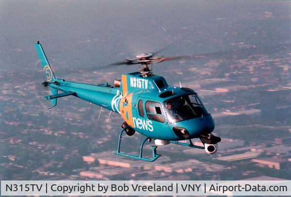 N315TV, 1994 Eurocopter AS-350BA Ecureuil C/N 2822, KTLA News Chopper 5