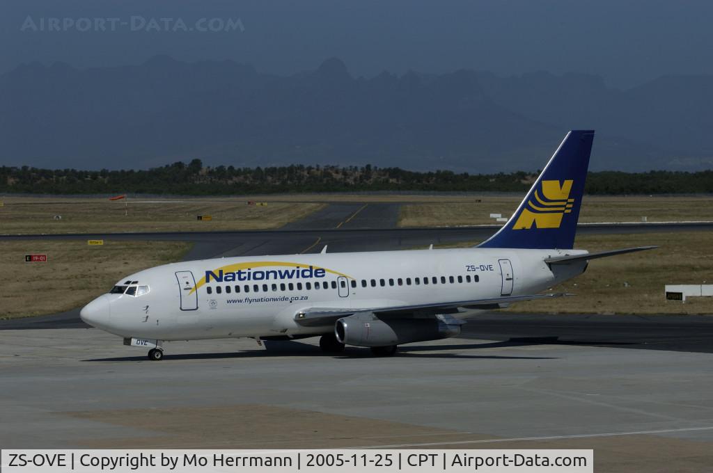 ZS-OVE, 1983 Boeing 737-228 C/N 23006, Nationwide 737-200
