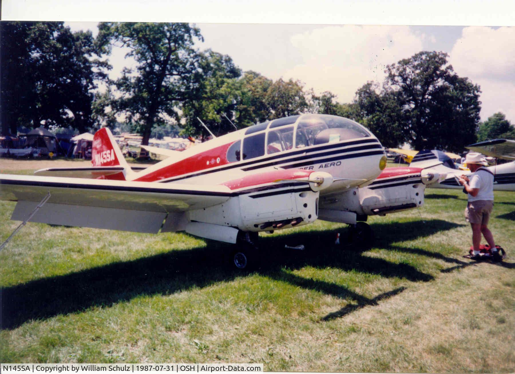 N145SA, 1955 Let Aero Ae-45S Super C/N 51186, shot during EAA Convention
