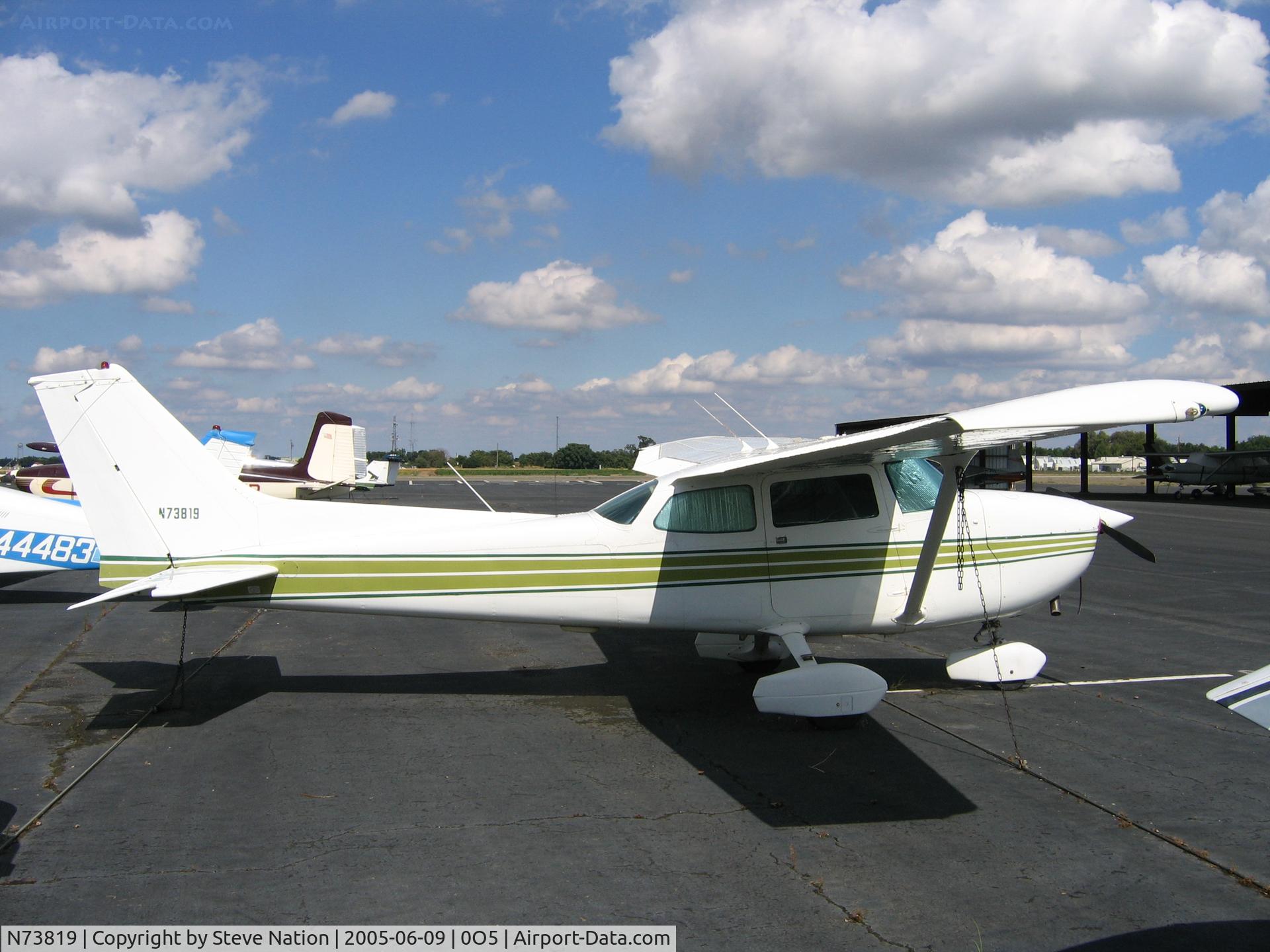 N73819, 1976 Cessna 172N C/N 17267699, 1976 Cessna 172N at University Airport, Davis. CA