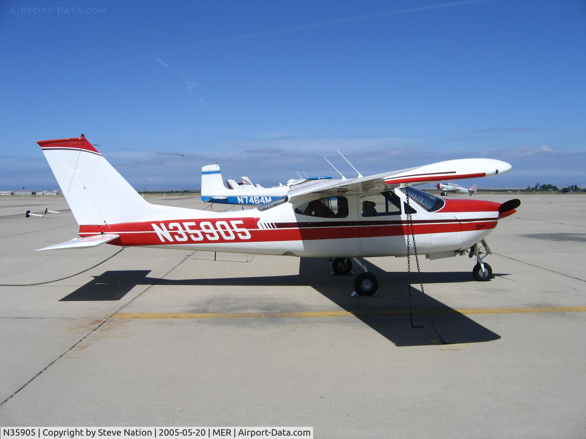 N35905, 1976 Cessna 177RG Cardinal C/N 177RG1074, 1977 Cessna 177RG at former Castle AFB, Merced, CA
