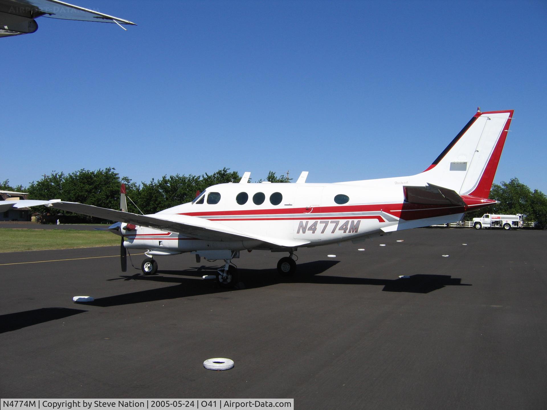 N4774M, 1978 Beech C90 King Air C/N LJ-771, Western Wings 1978 Beech C90 King Air at Woodland Aviation
