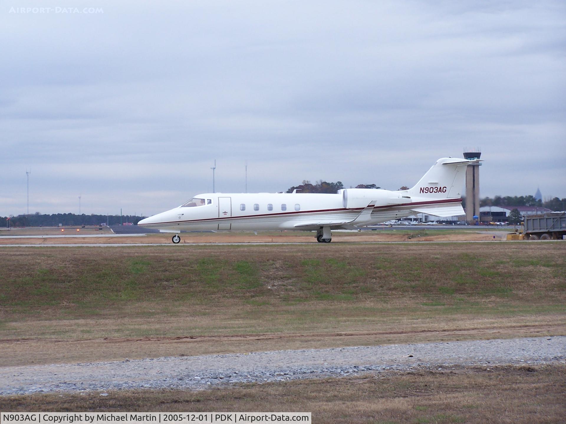 N903AG, 1994 Learjet 60 C/N 60-045, Awaiting turn for 20L