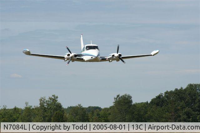 N7084L, 2002 Powrachute Corp PEGASUS C/N A-044-PEG, On Approach