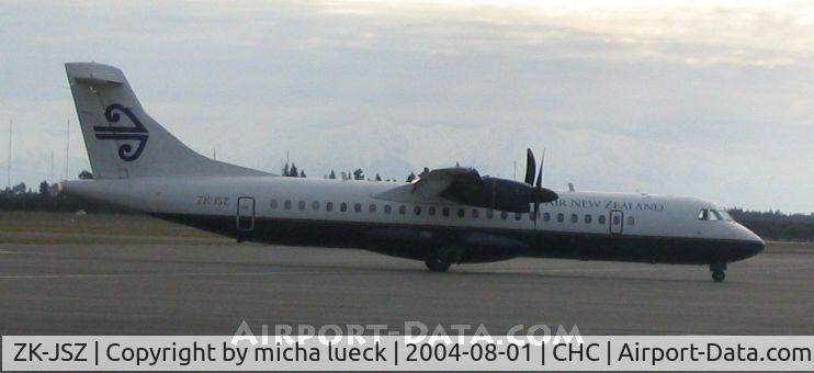 ZK-JSZ, 1993 ATR 72-212 C/N 385, ATR 72 in Air New Zealand (Mount Cook Airlines) and Origin Pacific Hybrid Colour Scheme
