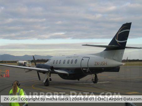 ZK-JSH, 1988 British Aerospace BAe-3109 Jetstream 31 C/N 838, J31 at Christchurch Domestic
