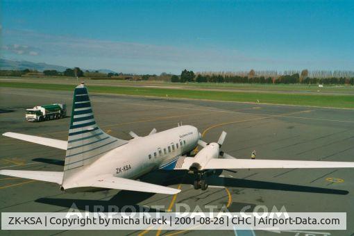 ZK-KSA, Convair 580 C/N 507, Operated by Air Chathams
