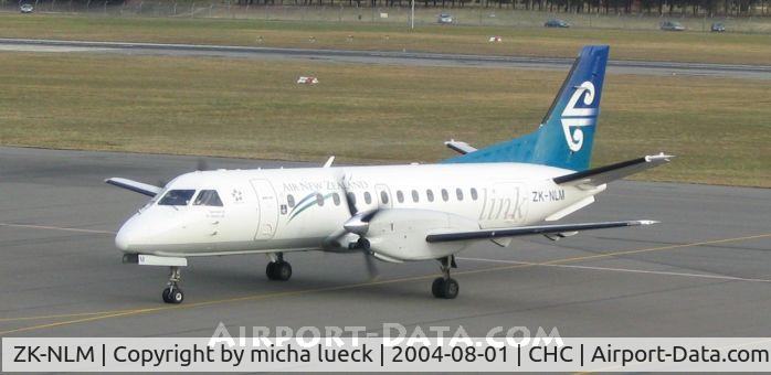 ZK-NLM, Saab SF340A C/N 340A-038, At Christchurch