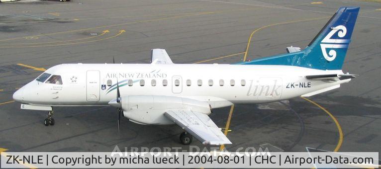 ZK-NLE, 1986 Saab 340A C/N 340A-067, At Christchurch