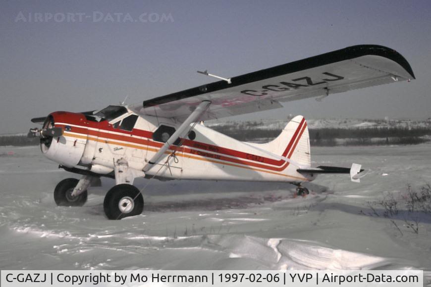 C-GAZJ, 1954 De Havilland Canada DHC-2 Beaver Mk.1 C/N 748, Johnny May's DHC-2 at Kuujjuaq, northern Quebec (former Ft. Chimo)