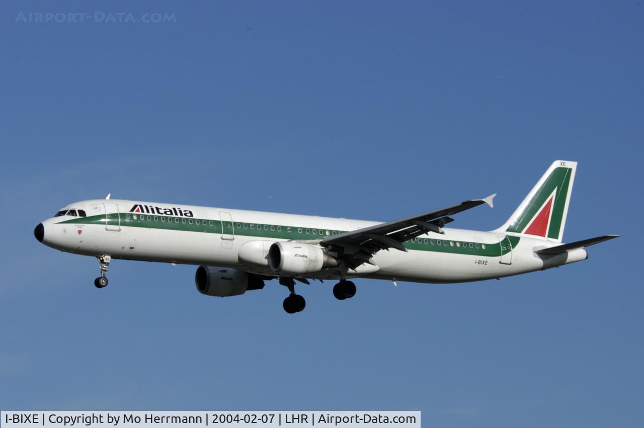 I-BIXE, 1994 Airbus A321-112 C/N 488, Alitalia Airbus A321 at London Heathrow