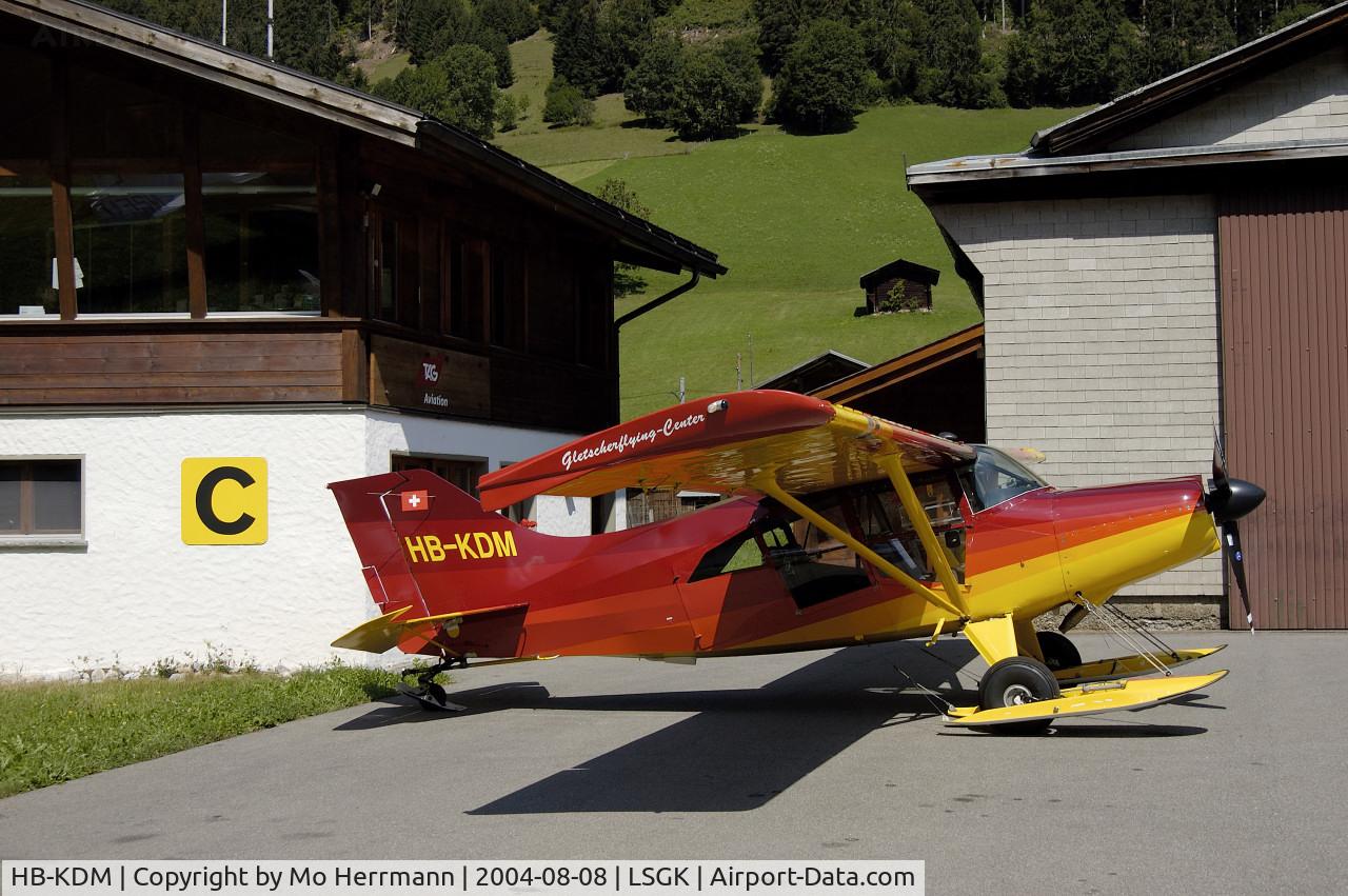 HB-KDM, 1993 Maule M-7-235 Super Rocket C/N 4110C, Gstaad Airfield, Maule with skis
