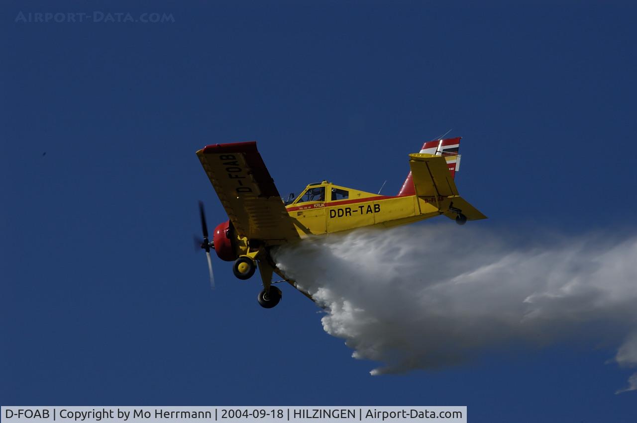 D-FOAB, 1978 PZL-Okecie PZL-106AR/2M Kruk C/N 48040, PZL 106 watering display