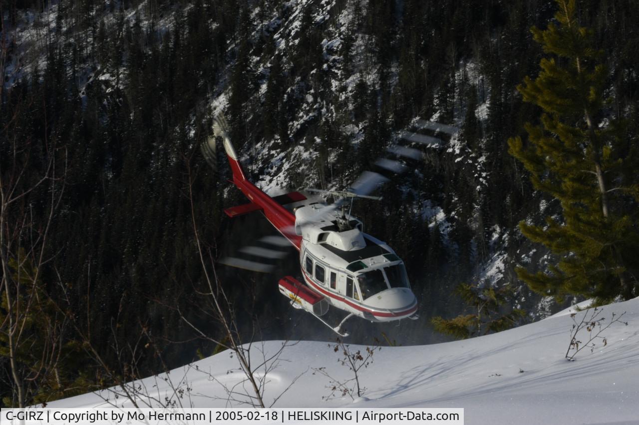 C-GIRZ, 1974 Bell 212 C/N 30622, Alpine Helicopters at Heliskiing in Revelstoke, B.C.