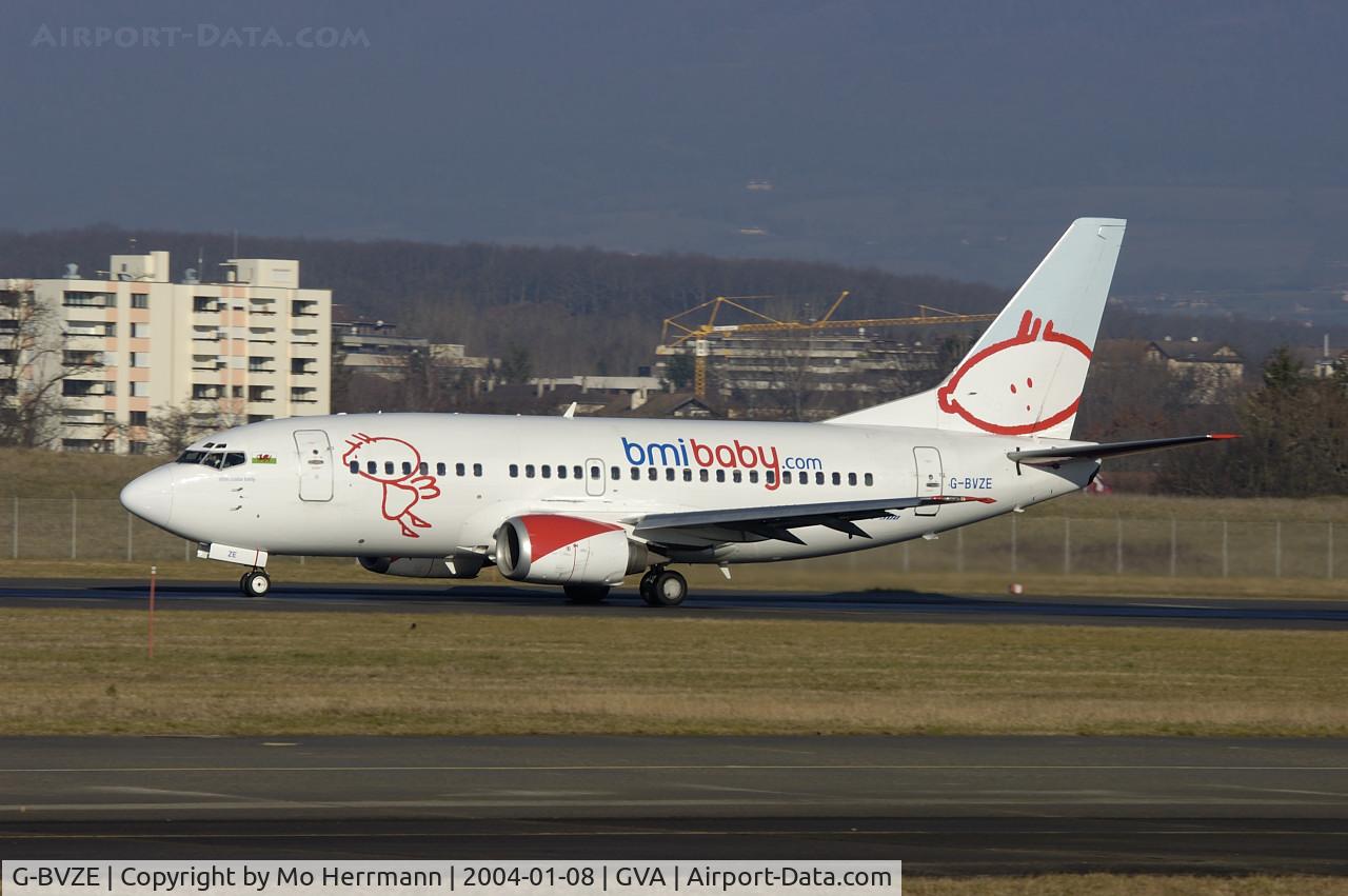 G-BVZE, 1993 Boeing 737-59D C/N 26422, BMI baby at Geneva