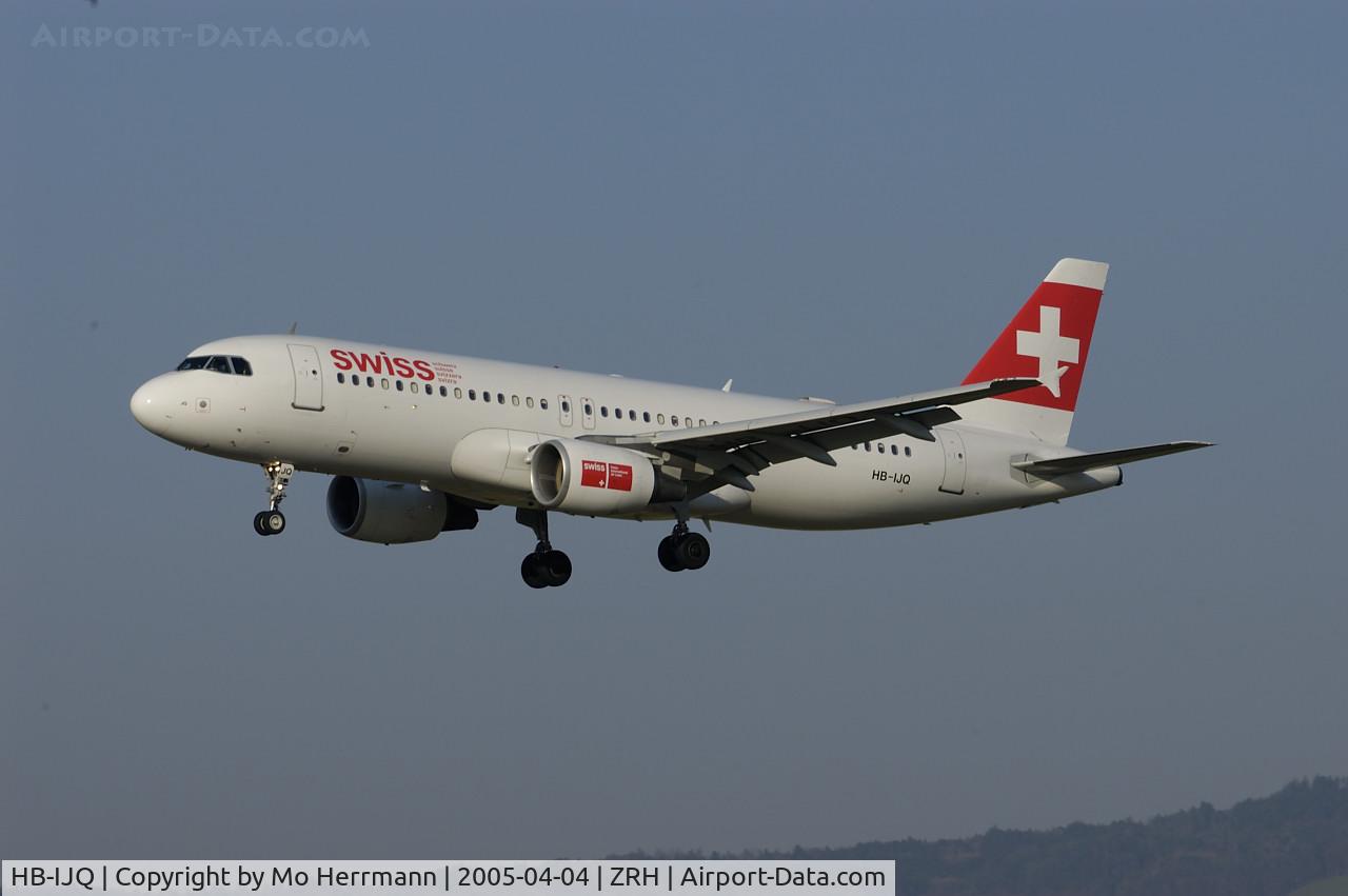 HB-IJQ, 1997 Airbus A320-214 C/N 701, Swiss A330 in Zurich