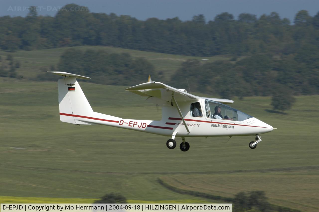 D-EPJD, 1998 Iniziative Industriali Italiane Sky Arrow 650TC C/N C006, Luftbild Sky Arrow, at Hilzingen/Germany