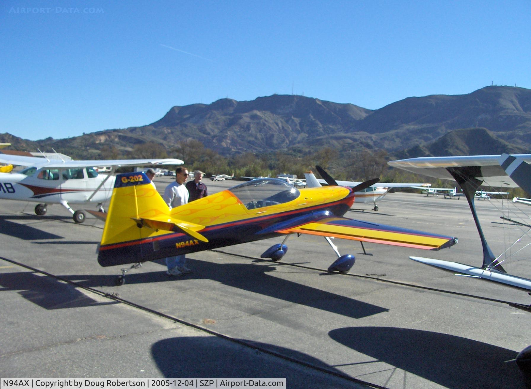 N94AX, 2003 Giles G-202 C/N G202-016, 2003 GILES G-202 Lycoming AEIO-360 180 Hp, Experimental class, absolutely stunning workmanship & paint finish-3,500 hours construction time and it shows the care taken!