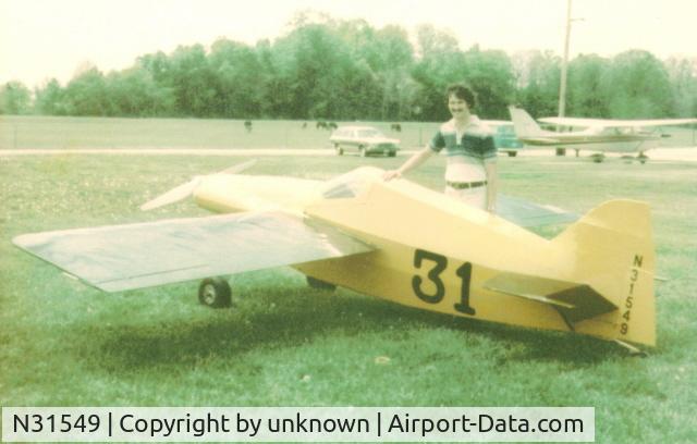 N31549, 1973 Wood FORMULA VEE SL-1 C/N 001, Wood Formula Vee SL-1