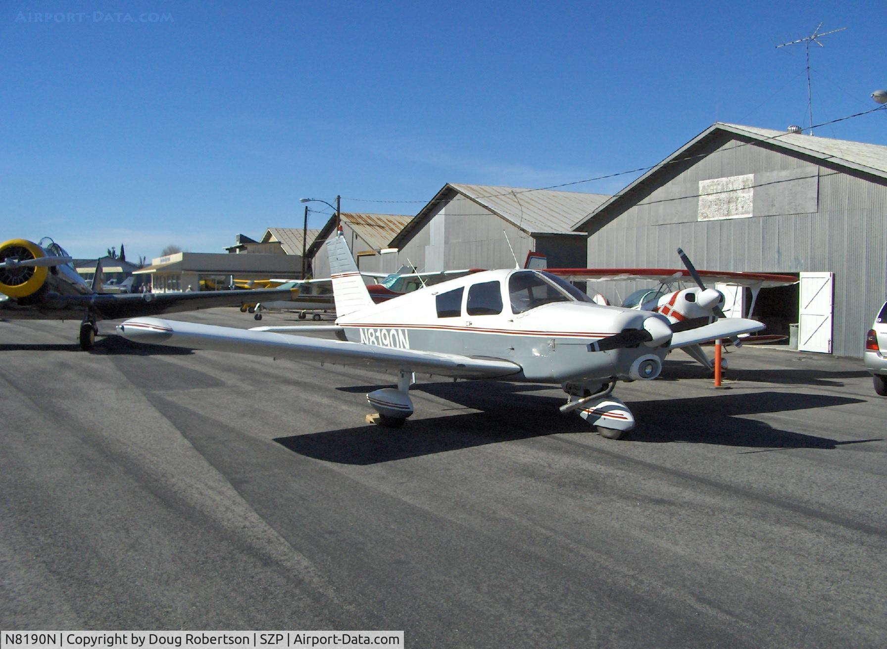 N8190N, 1969 Piper PA-28-140 C/N 28-25388, 1969 Piper PA-28 140 CHEROKEE Lycoming O-320 at SZP