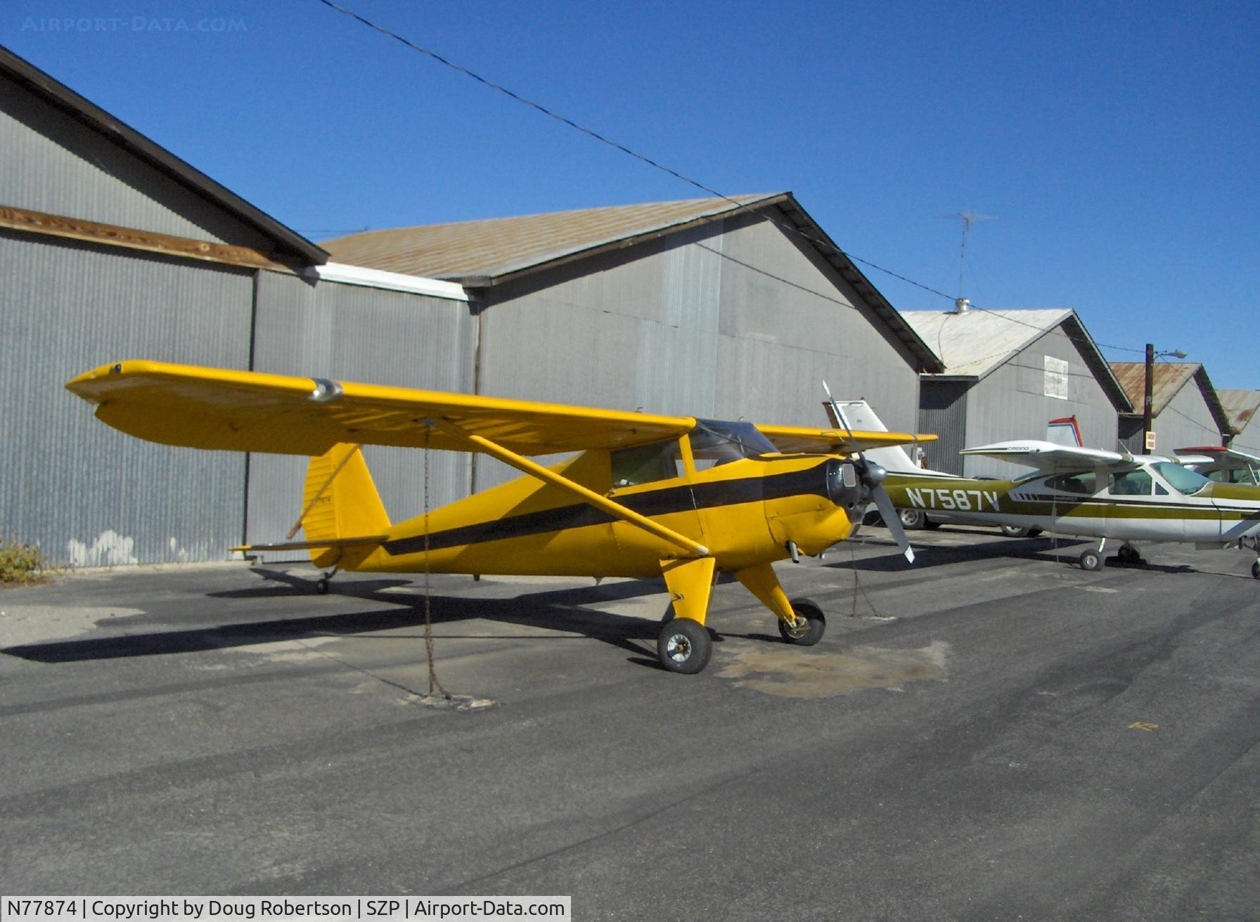 N77874, 1946 Luscombe 8A C/N 3601, 1946 Luscombe 8A, Continental C85 85 Hp