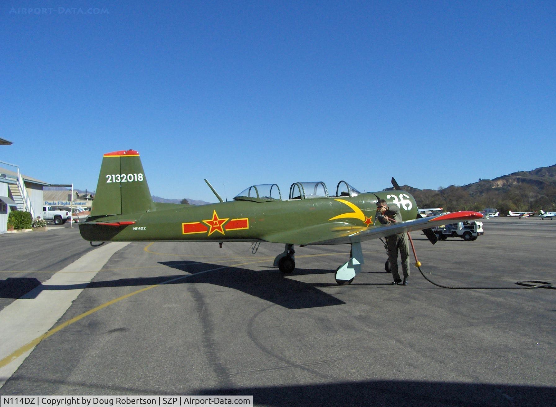 N114DZ, 1967 Nanchang CJ-6A C/N 2132018, 1967 Nanchang China CJ-6A, Vedeneev (Ivchenko) MP-14 360 Hp 9 cylinder radial upgrade conversion