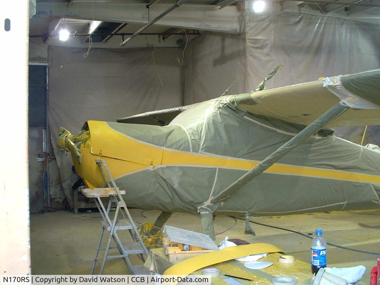 N170RS, 1950 Cessna 170A C/N 19611, Final Painting