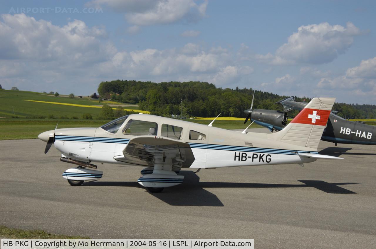 HB-PKG, 1986 Piper PA-28-181 Archer II C/N 2890008, private Cessna at Langenthal Bleienbach