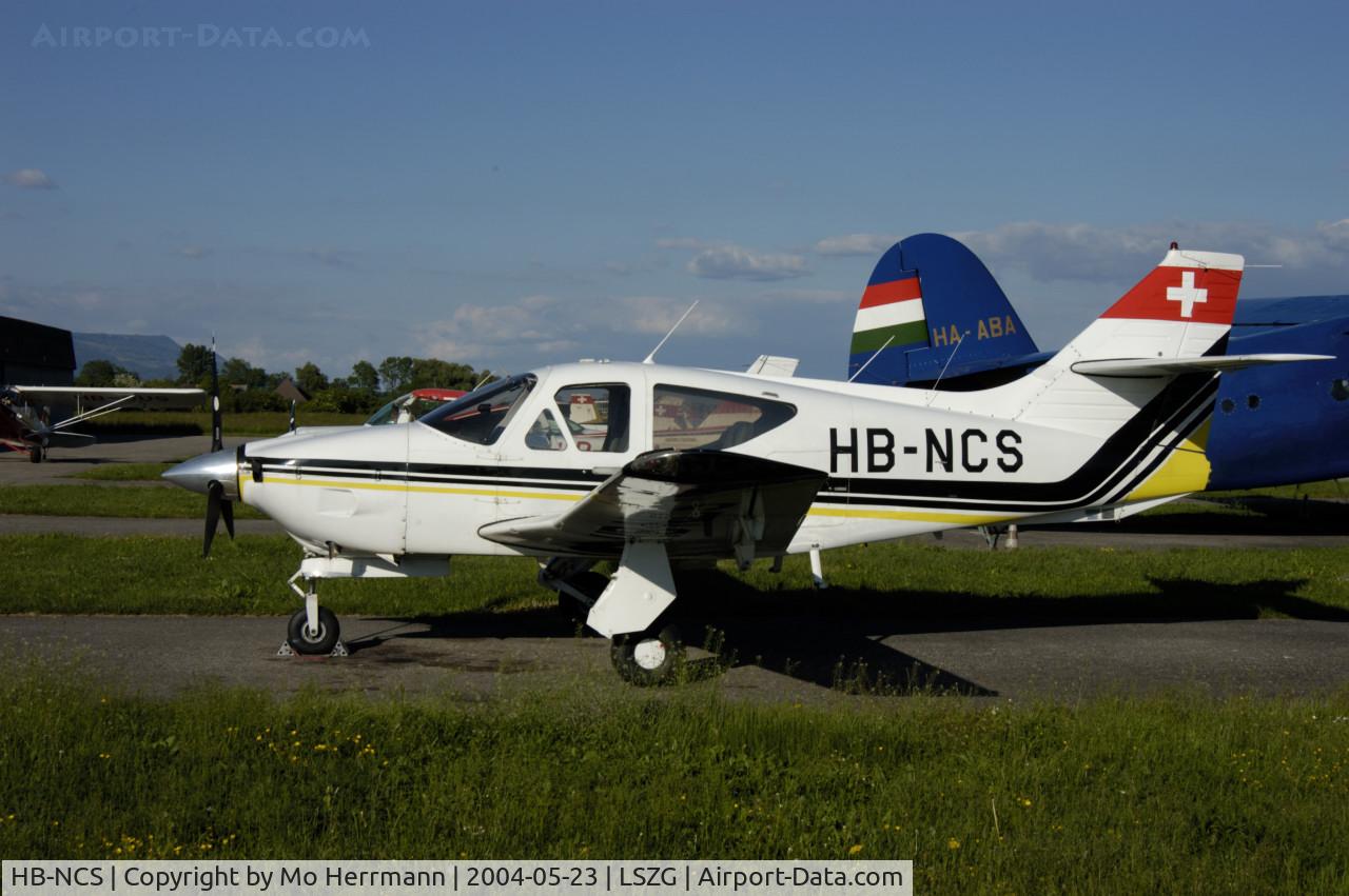 HB-NCS, 1979 Rockwell Commander 114 C/N 14356, private airplane at Grenchen, Switzerland
