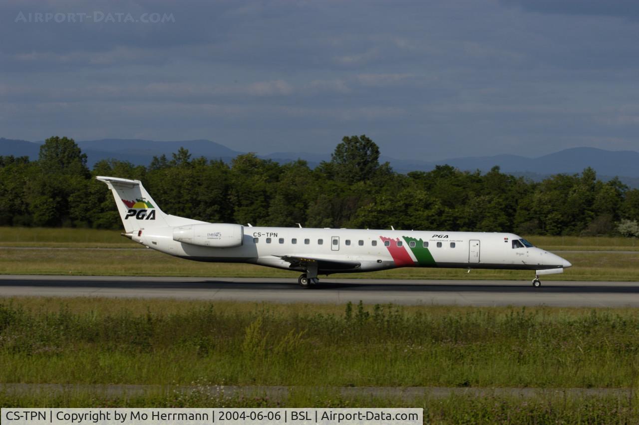 CS-TPN, 1998 Embraer EMB-145EP (ERJ-145EP) C/N 145099, at Basel
