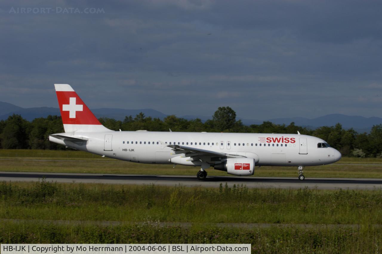 HB-IJK, 1996 Airbus A320-214 C/N 596, Swiss at Basel