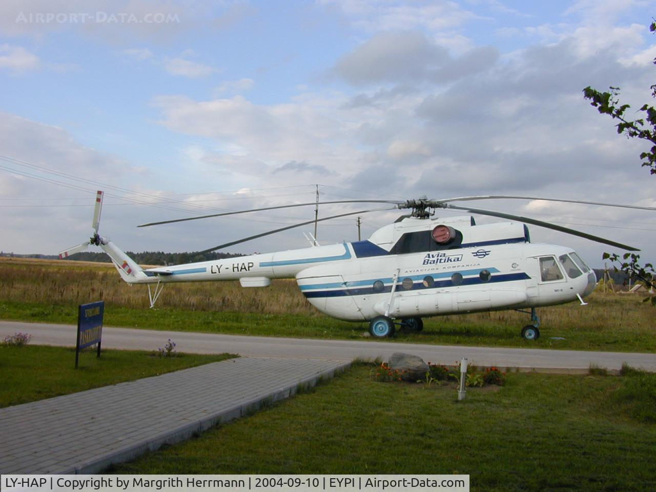LY-HAP, Mil Mi-8T C/N 22613, Avia Baltika at Istra