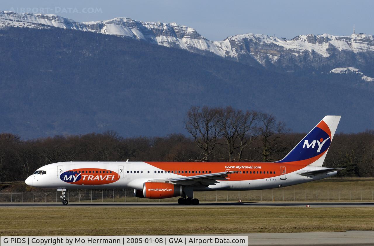 G-PIDS, 1982 Boeing 757-225 C/N 22195, MyTravel 757-200 at Geneva