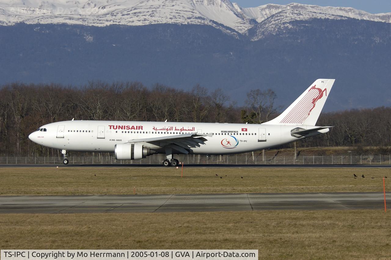 TS-IPC, 1988 Airbus A300B4-605R C/N 505, Tunisair Airbus A300 at Geneva