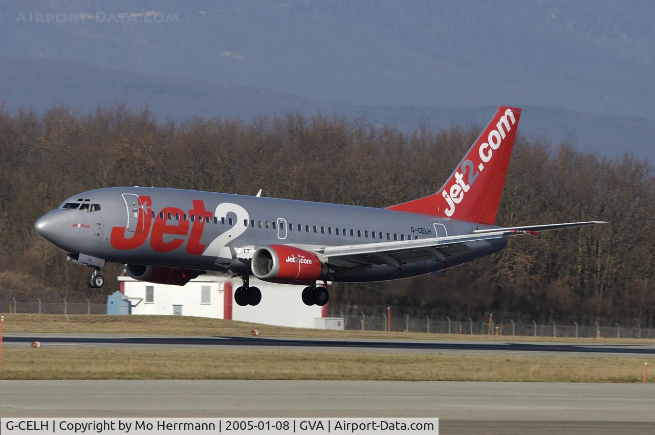 G-CELH, 1986 Boeing 737-330 C/N 23525, Jet2 Boeing 737-300 at Geneva