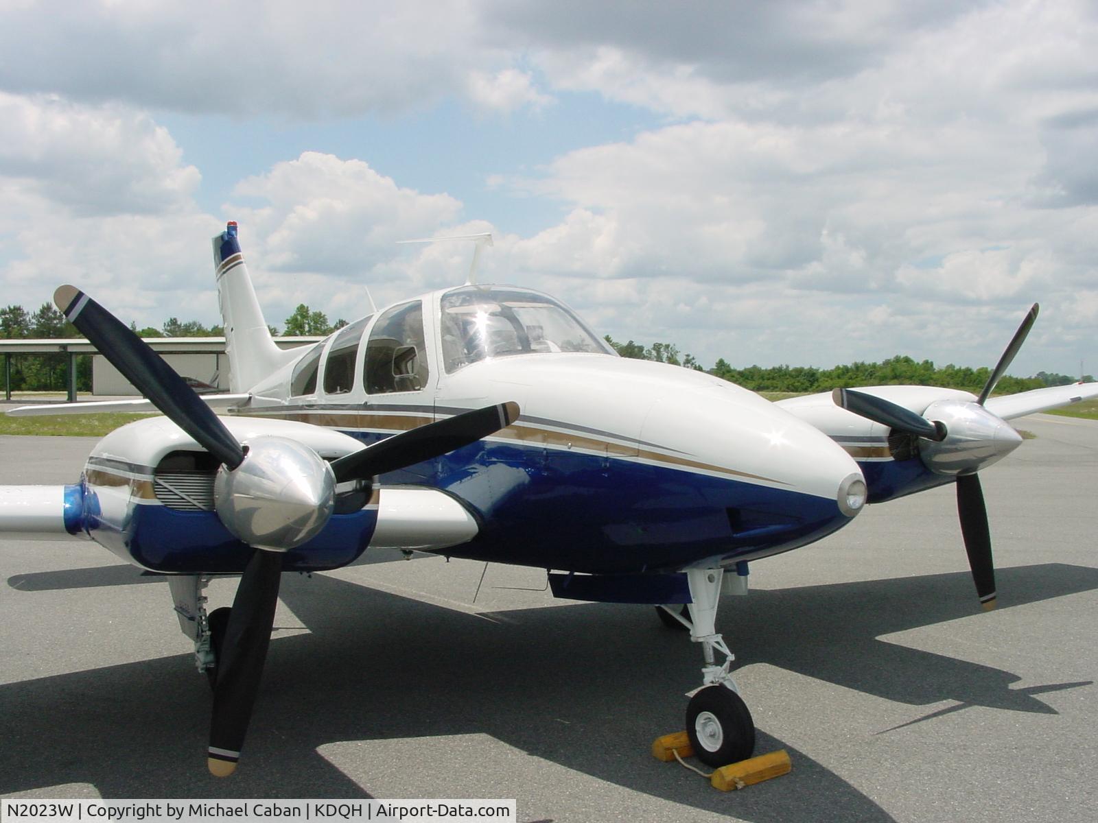 N2023W, 1965 Beech 95-B55 (T42A) Baron C/N TC-971, Beechcraft Baron B-55