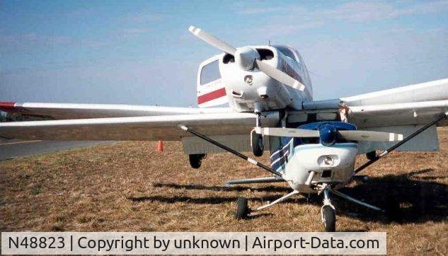 N48823, Cessna 152 C/N 15280984, Cessna after landing