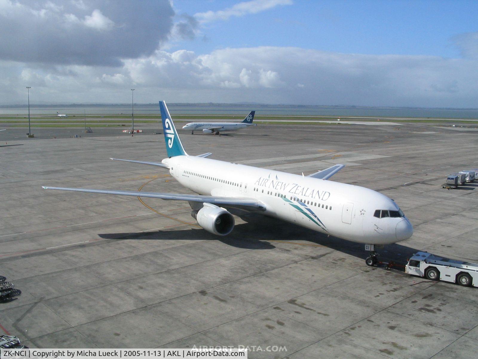 ZK-NCI, 1994 Boeing 767-319 C/N 26913, At Auckland International