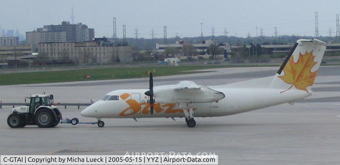 C-GTAI, 1987 De Havilland Canada DHC-8-102 Dash 8 C/N 078, Toronto Pearson International