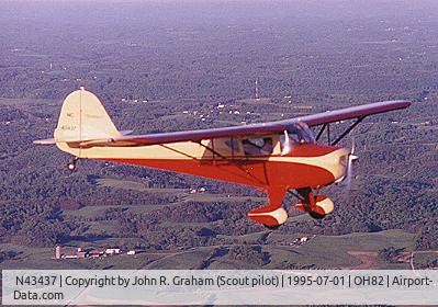 N43437, 1946 Taylorcraft BC12-D C/N 7096, N43437 after restoration