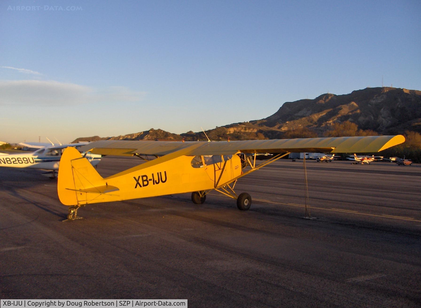 XB-IJU, Piper PA-12 Super Cruiser C/N Not found XB-IJU, 1947 Piper PA-12 SUPER CRUISER, Lycoming O-360 180 Hp